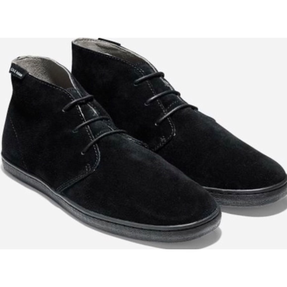 Cole Haan Other - Men’s Cole Haan Black Suede Chukka Boots